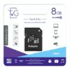  Зображення Карта пам`ятi MicroSDHC 8GB UHS-I Class 10 T&G + SD-adapter (TG-8GBSD10U1-01) 